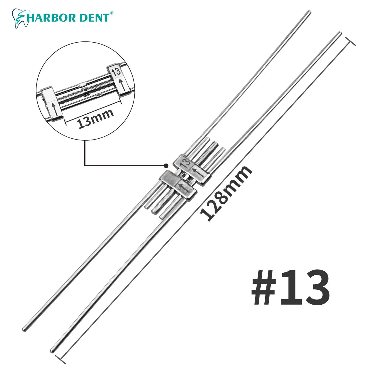 Orthodontic Rapid Palatal Expansion Screw for Dental Arch Correction - 9
