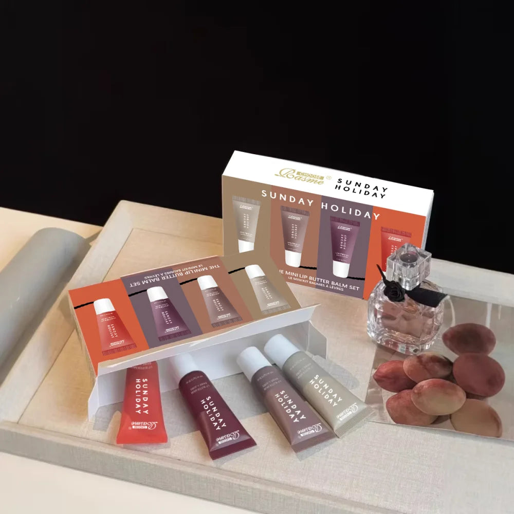 4-Piece Moisturizing Lip Butter Balm Set - 2