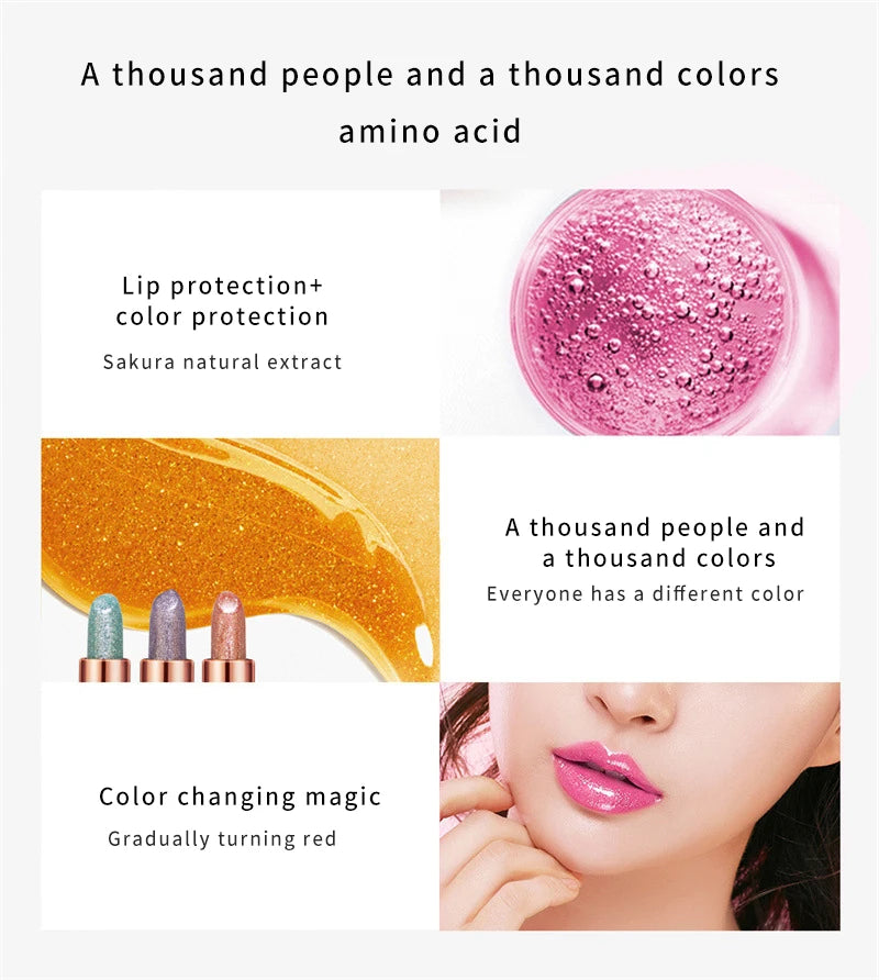 Color Changing Starry Jelly Lipstick - 12