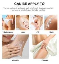 72-Hour Invisible Full Body Deodorant Cream