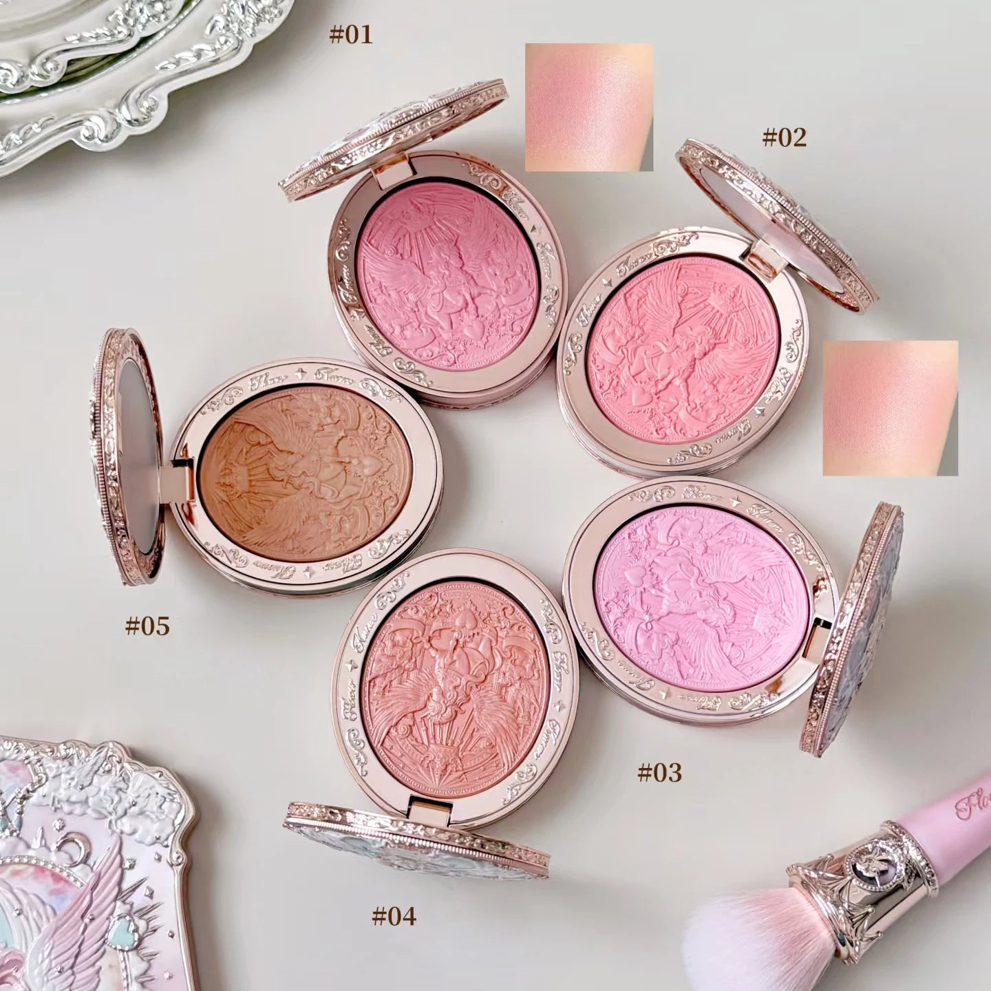Satin Glow Powder Blush with Radiant Finish - 3