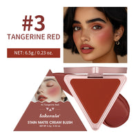 Matte Satin Cream Blush for Long-Lasting Natural Glow