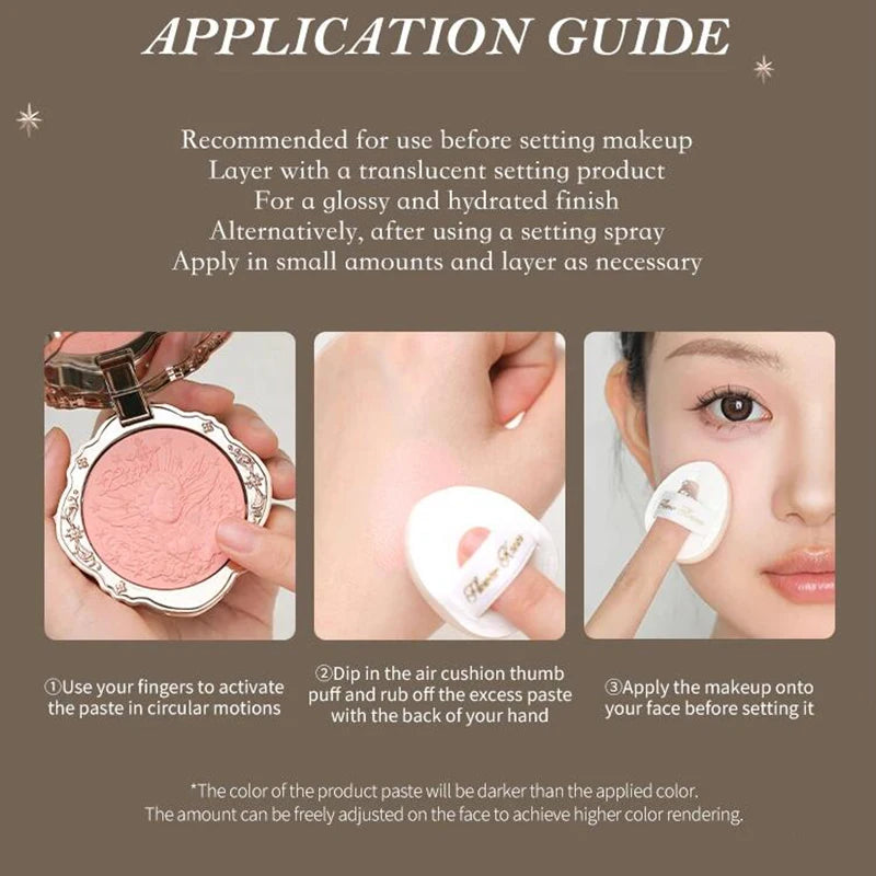 Long-Lasting Cream Blush for a Natural Dewy Glow - 4
