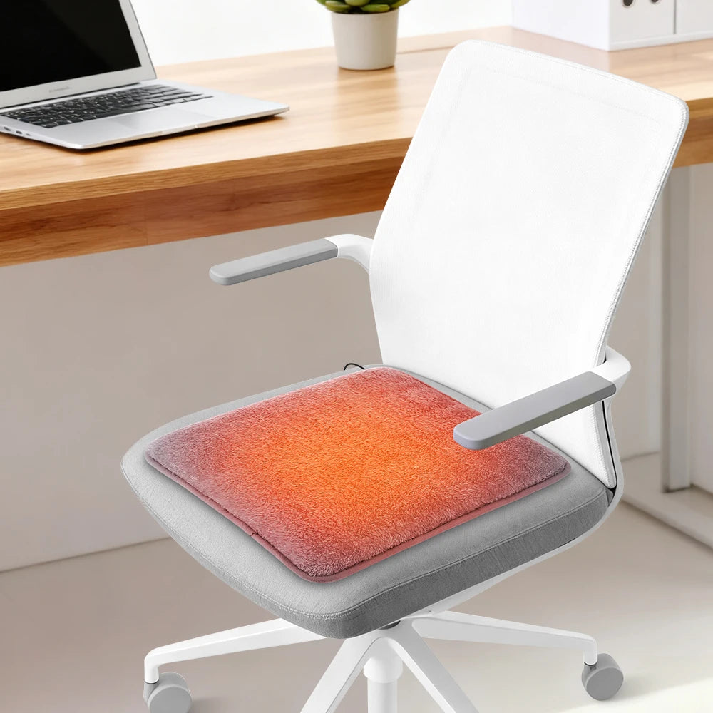 USB Heated Seat Cushion for Office, Home, and Car - 7