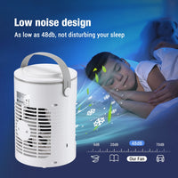 Portable Desktop Air Cooler and Humidifier Fan