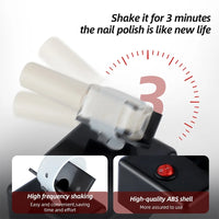 Electric Nail Polish and Tattoo Ink Shaker Mixer