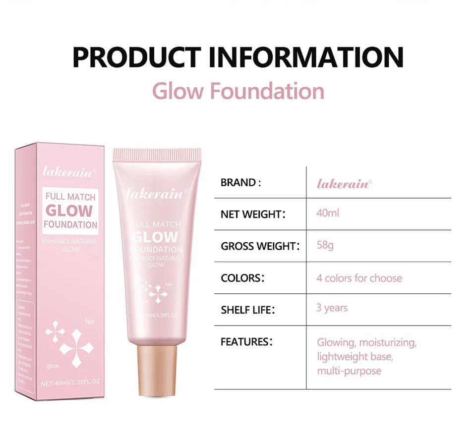 Radiant Liquid Glow Foundation and Highlighter - 14