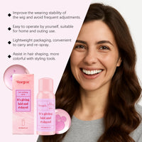 Invisible Lace Melting Spray for Natural Wig Hold