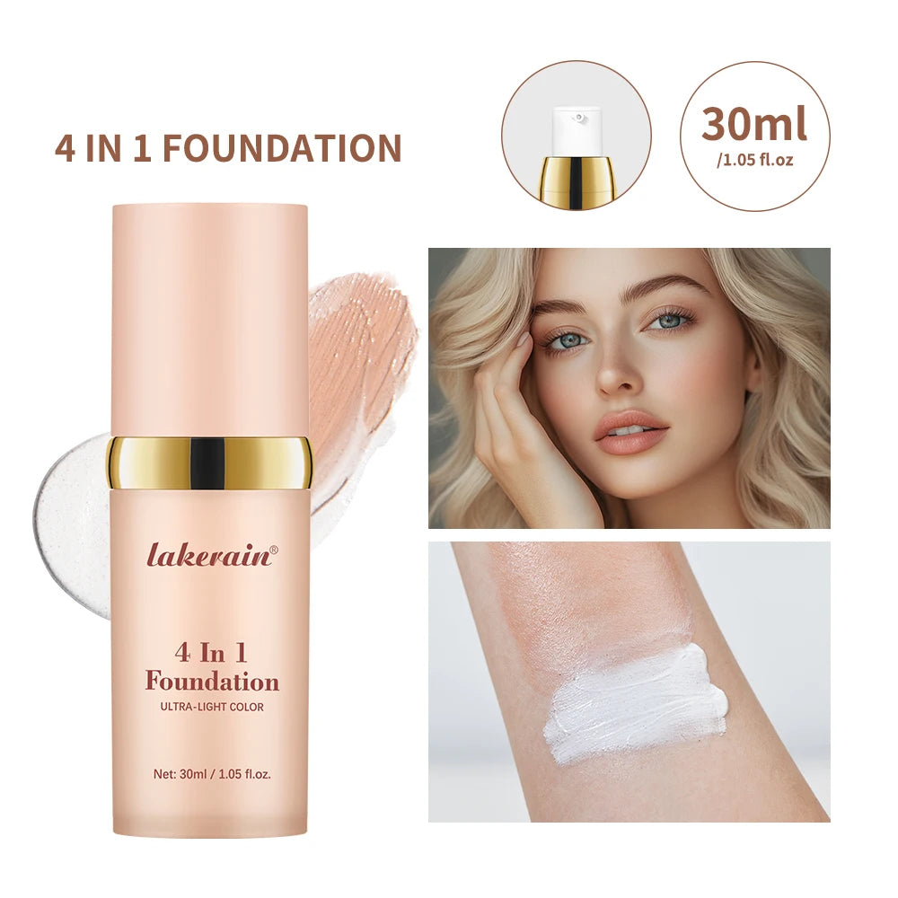 4-in-1 Color-Changing Hydrating Foundation with SPF 30+ - 19