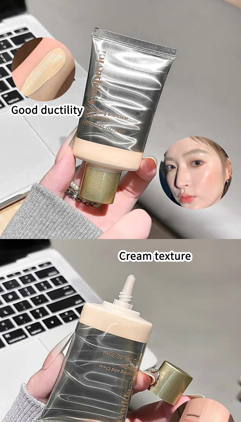 Hydrating Lightweight Foundation for Flawless Natural Coverage - 16