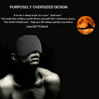 Adjustable Cotton Sleep Mask for Deep Relaxation