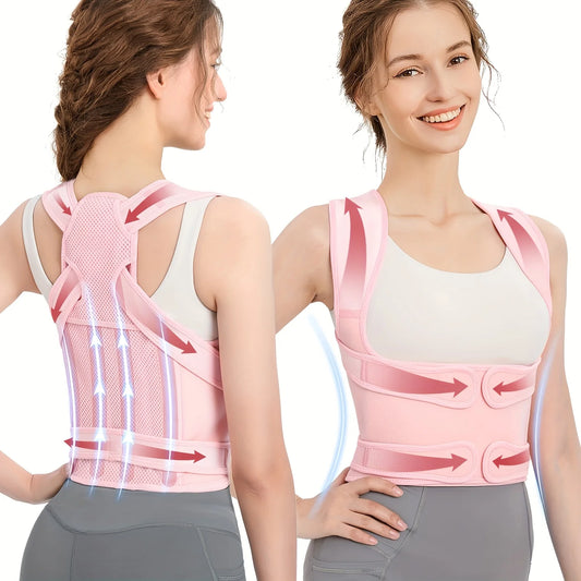 Adjustable Back Posture Corrector and Spine Support Brace