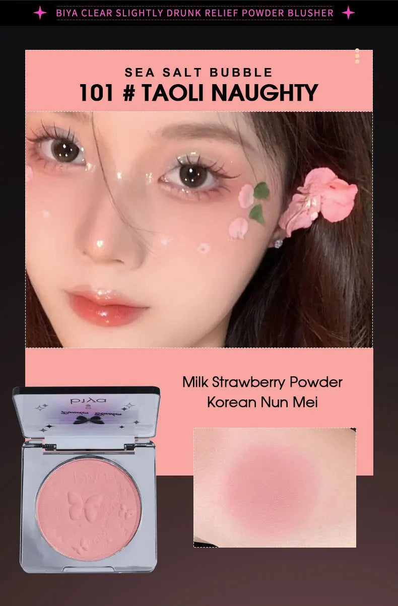 Matte Powder Blusher for a Natural Sweet Glow - 12