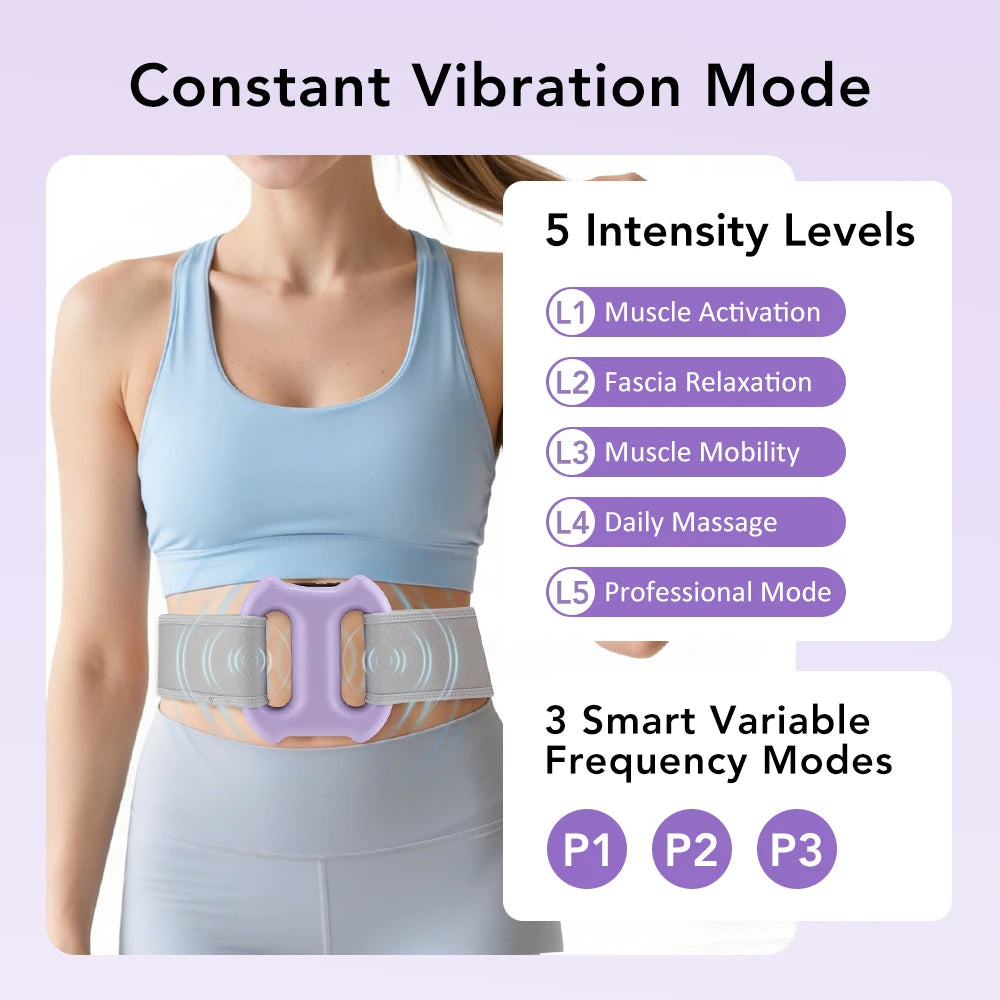 Electric Vibration Fascia Ring for Muscle Recovery and Body Shaping - 8