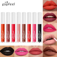 Long-Lasting Black Matte Liquid Lipstick