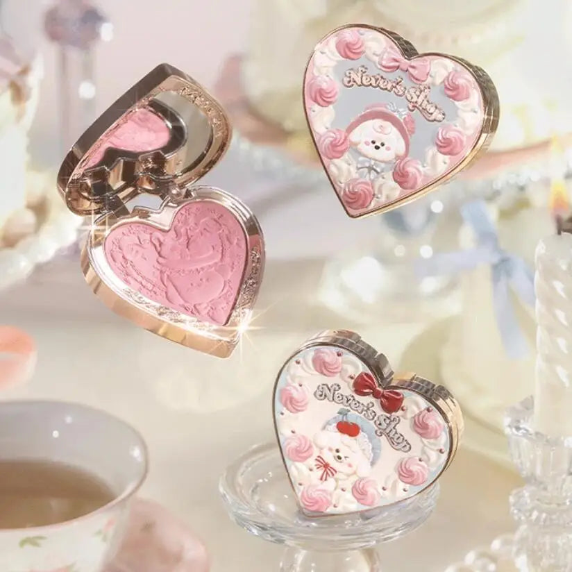 Velvet Matte Heart-Shaped Powder Blush - 2