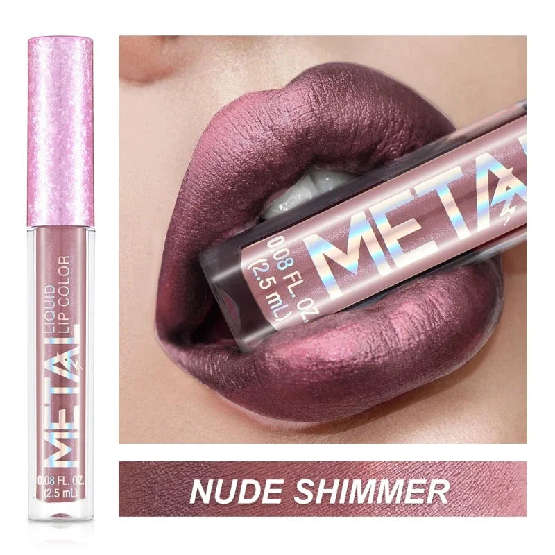 Waterproof Long-Lasting Matte Liquid Lipstick - 18