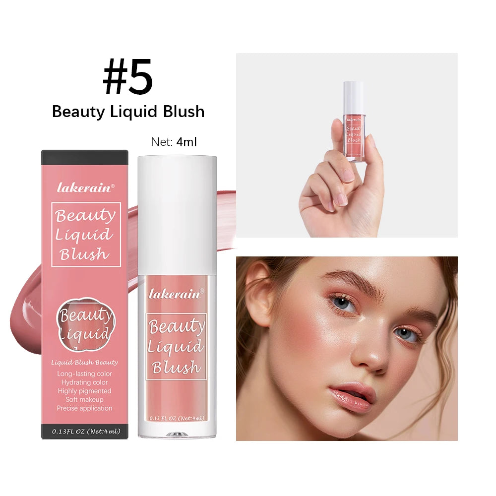 Long-Lasting Waterproof Liquid Cheek Blush - 25