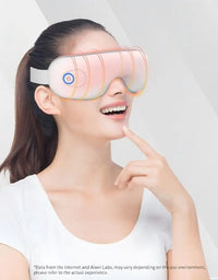 Portable Heated Eye Massager for Stress and Eye Strain
