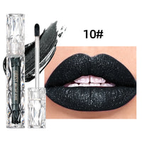 Shimmer Diamond Liquid Lipstick for Long-Lasting Waterproof Shine