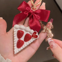Portable Strawberry Cake Solid Perfume Pendant