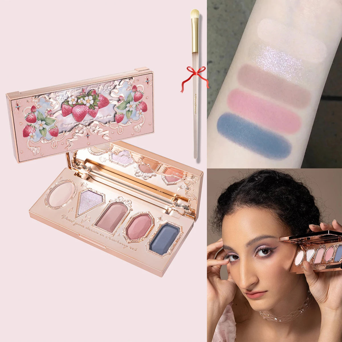 6-Color Swan Ballet Eyeshadow Palette - 20