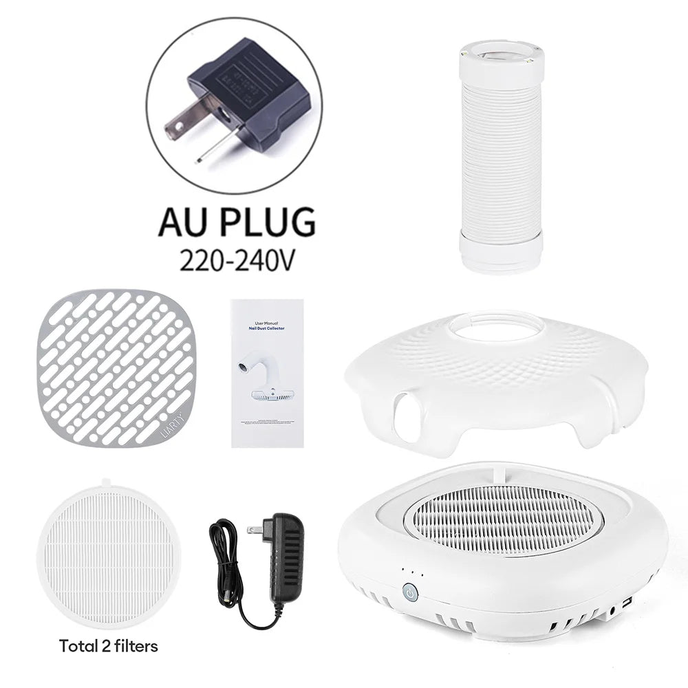 Powerful 130W Nail Dust Collector Vacuum - 32