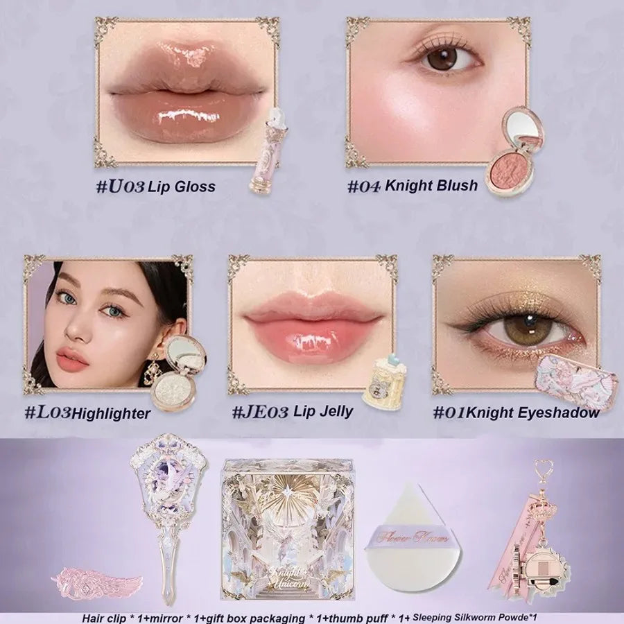 Fairytale Inspired Full Makeup Collection Gift Set - 52