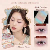 5-Color Shimmer and Glitter Eyeshadow Palette