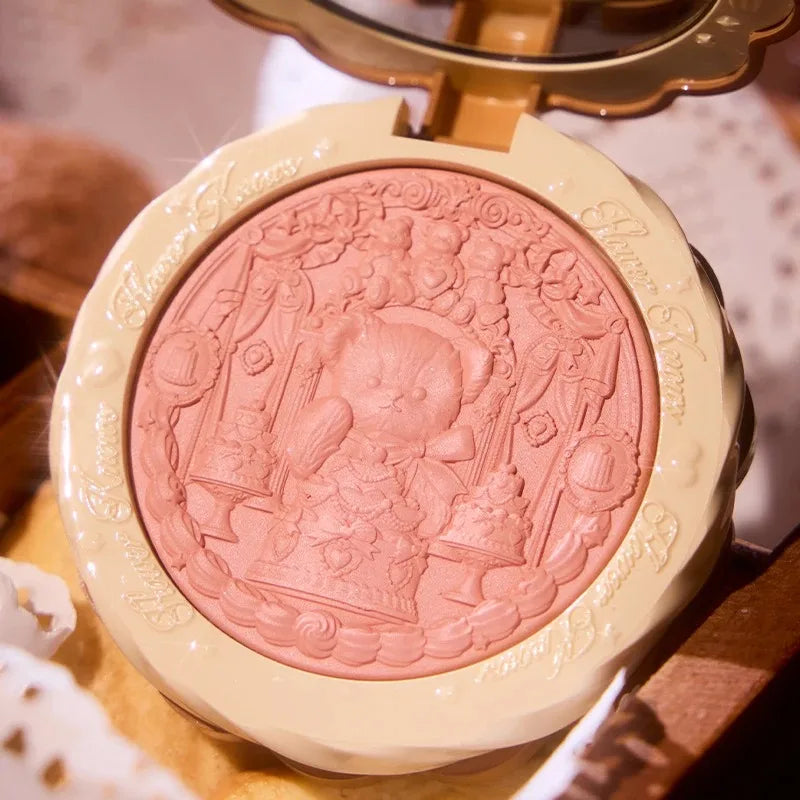 Matte Finish Silk Satin Blush Powder for Cheeks - 6
