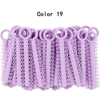 Orthodontic Elastic Ligature Ties for Dental Braces