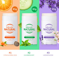 Long-Lasting Natural Solid Deodorant Stick for Fresh Underarms
