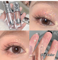 Pearlescent Liquid Glitter Eyeshadow for Radiant Sparkle