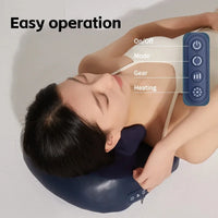 Portable Wireless Neck and Shoulder Shiatsu Massage Pillow