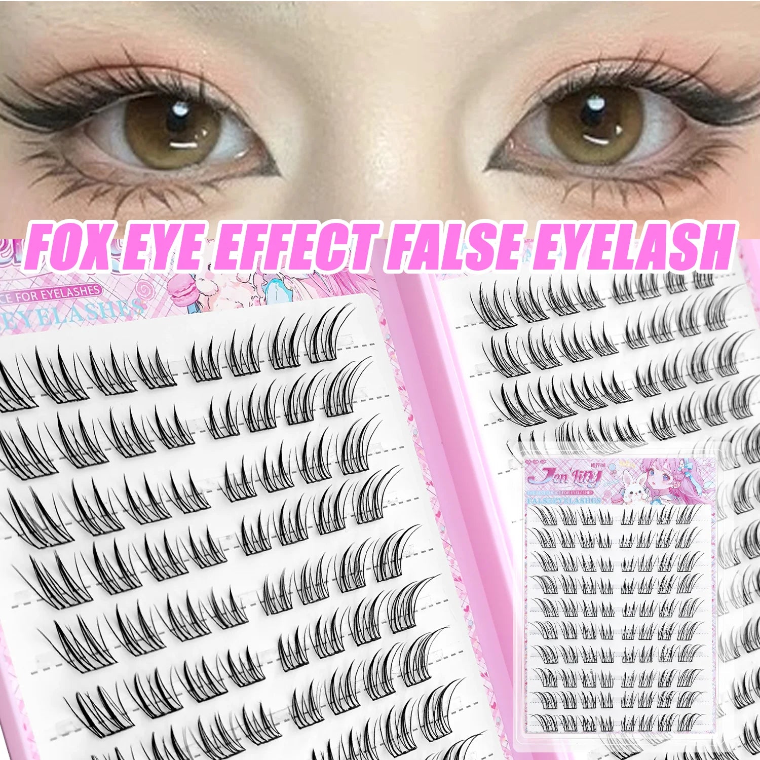 Glue-Free Cluster Eyelashes for Easy Daily Application - 2