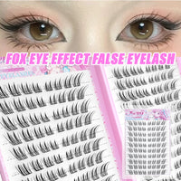 Glue-Free Cluster Eyelashes for Easy Daily Application