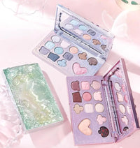 12-Color Neutral Eyeshadow Palette for Everyday Makeup