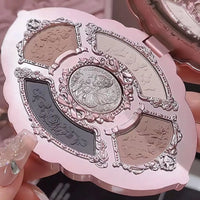 Embossed Five-Color Eyeshadow Palette