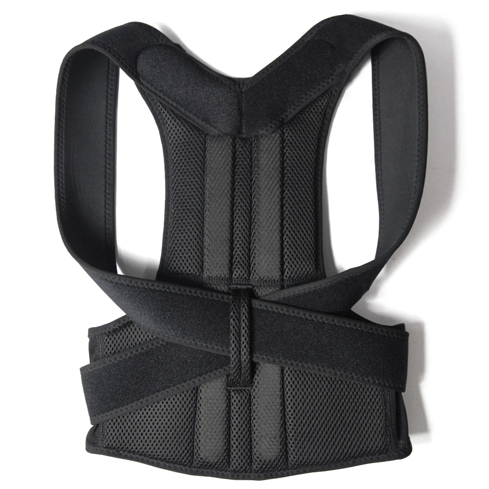 Adjustable Back Posture Corrector and Lumbar Support Brace - 14