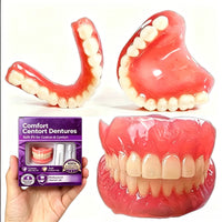 Comfort Fit Silicone Denture Set for Natural Smile