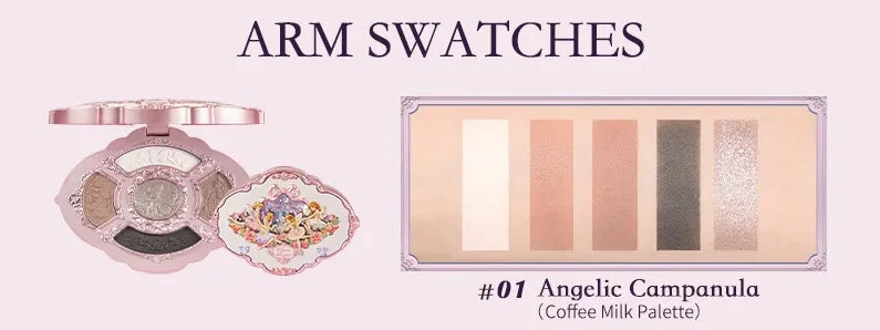 6-Color Eyeshadow and Makeup Palette Set - 17