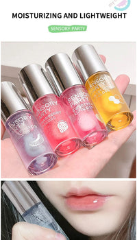 Hydrating Fruit Scented Lip Gloss for Smooth Lips