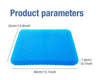 Honeycomb Gel Seat Cushion for Pressure Relief and Posture