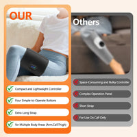 Cordless Heated Air Compression Leg and Arm Massager