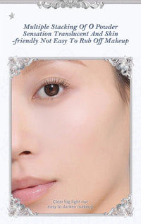 Matte Finish Oil-Control Pressed Setting Powder