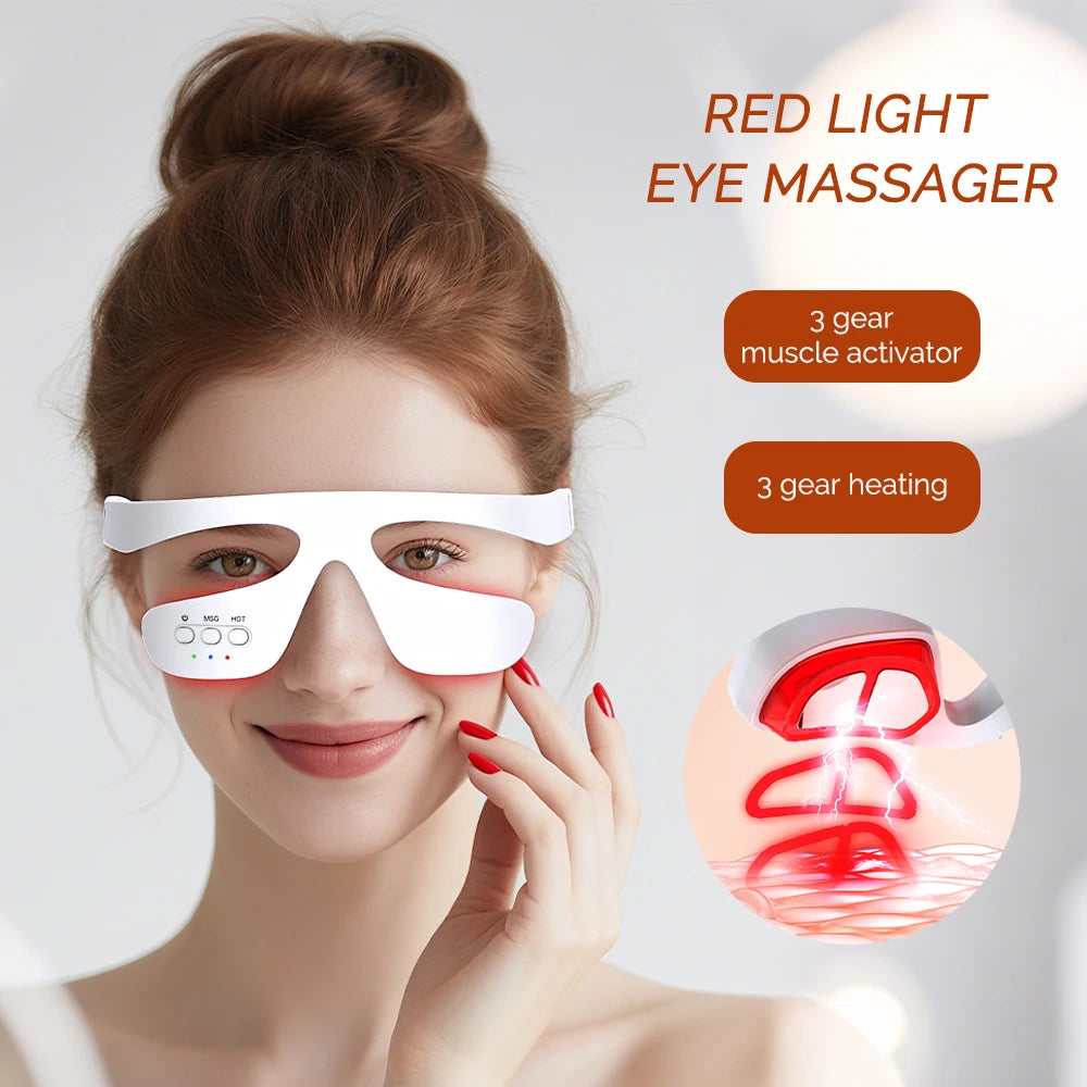 Heated Eye Massager for Fatigue and Dark Circles