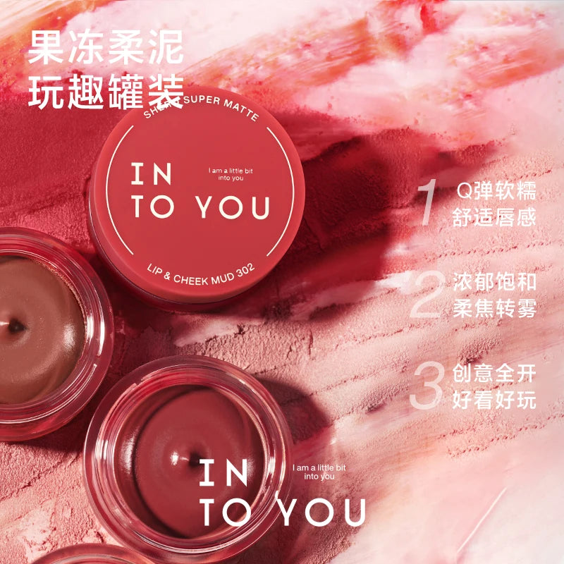Velvet Matte Lip and Cheek Mud Mousse - 3