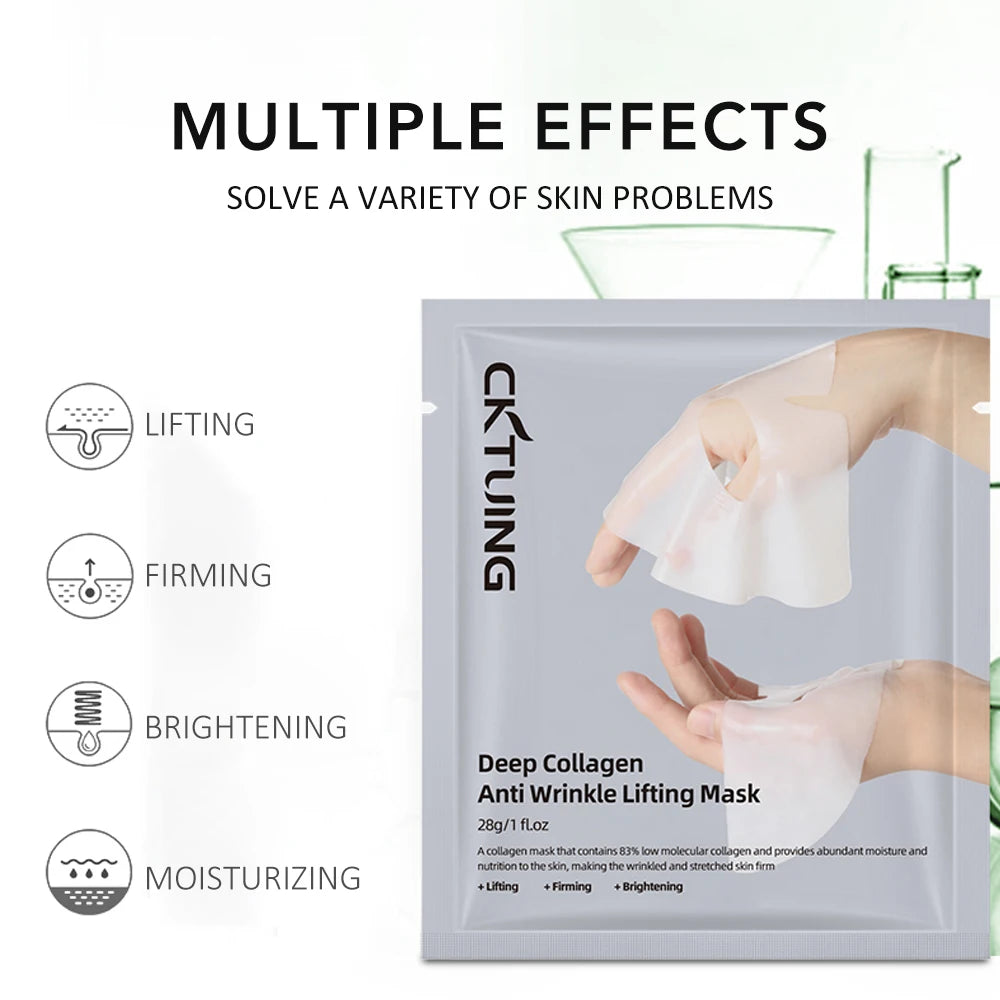 Deep Hydrating Collagen Split Sheet Mask for Face - 4