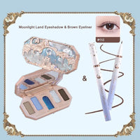 8-Color Glitter and Matte Eyeshadow Palette