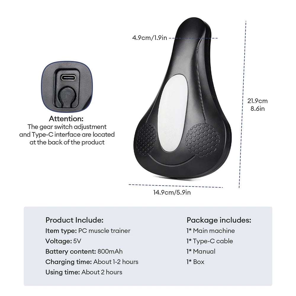 Pelvic Floor Muscle Trainer and Vibration Seat - 12